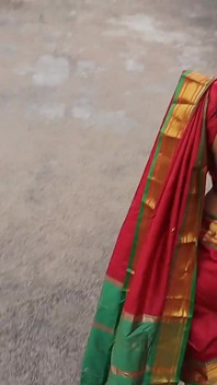New Bride Look Stripping and Teasing