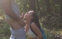 YSP Studio: Quickie Forest Fuck with a Teen Brunette Hiker - He Came...