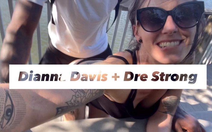 Dianna Davis: 공원에서 흑인 대물 자지에게 미끄러지게 하는 백인 소녀