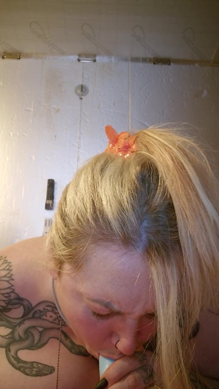 Bambi_beauty1: POV Sloppy Dildo BJ