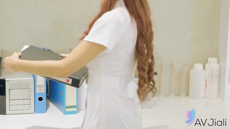 AV Jiali: Invisible Man Fucks Hot Busty Nurse Bai Xi-yu