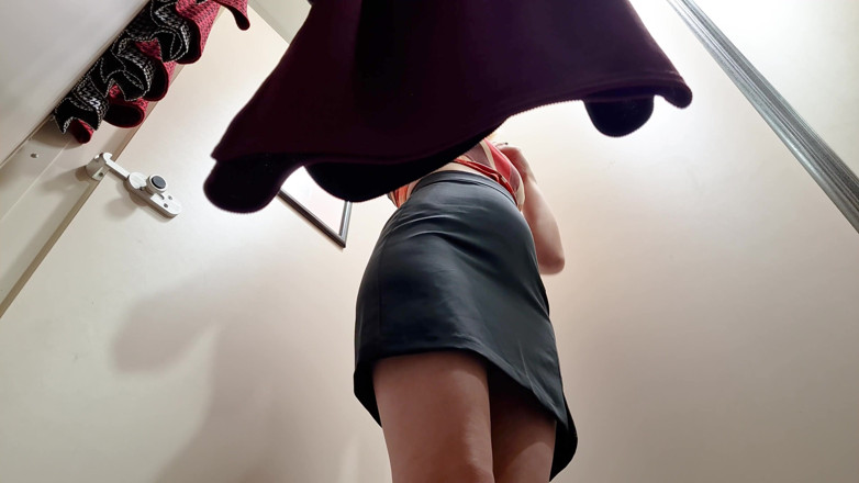 Mila Lewis: Try On - dresses outdoor locker room