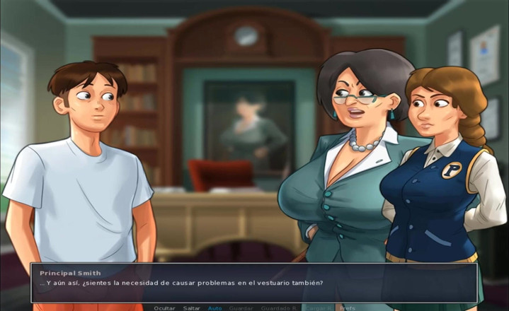 Cartoon Universal: Summertime saga deel 2 - Hard in de klas (Espanol sub)