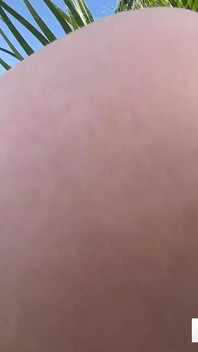 Tall Amazon with Big Butt Fucked by the Pool