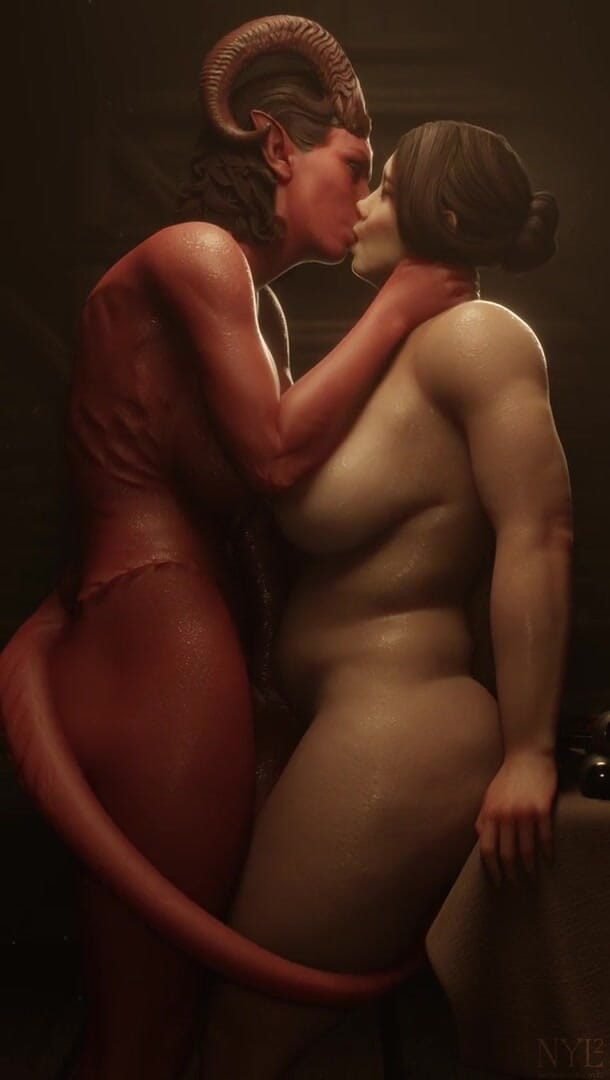 Velvixian3Futanari: 鬼の接吻(futa Shemale)