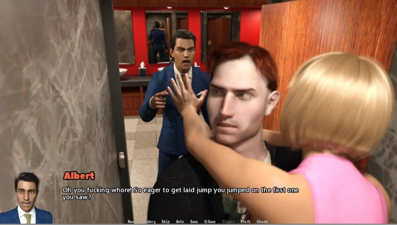 XXX Games Bunk: Temptation Are Everywhere - Gameplay - Roleplay - Girlfriend Restroom Stall Fuck Caught...