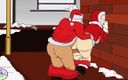Fuck Toonnaija: Sex Starved Santa Fucked in Steet by a Brook Hustler...
