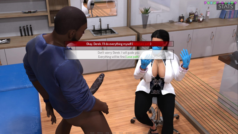 Porny Games: Medizinische spezialversorgung von 10ki - Analsitzung der arztpraxis 2