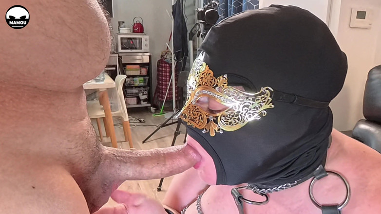Mamou: Paloma120 (part 1) - Her Ever 1st Video! Luscious Blonde Leather &amp; Chains [7 4K POV Cameras]