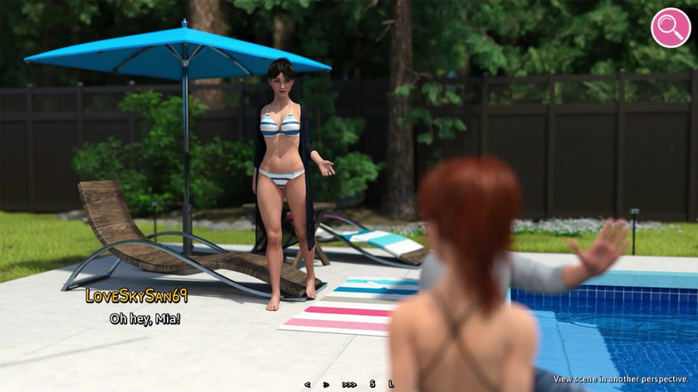 LoveSkySan69: Letní teplo - část 9 Sexy dívka v bikinách od Loveskysan69