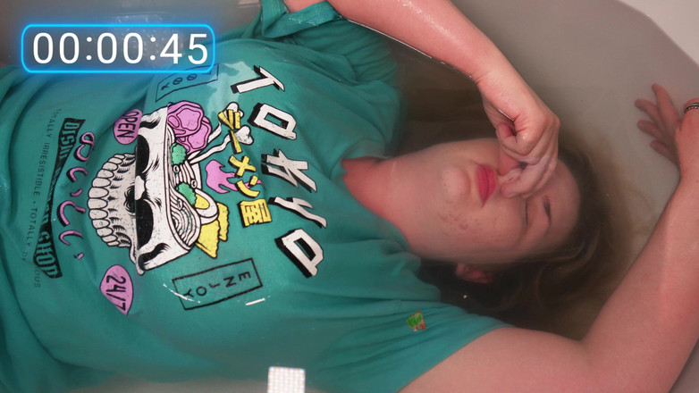 JessieHH: Sfw sosteniendo mi respiración bajo el agua desafío 4k 60fps gratis