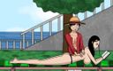 LoveSkySan69: Jeden kus chtíče - jeden kus - v1.6 část 3 Nico Robin nahé tělo...