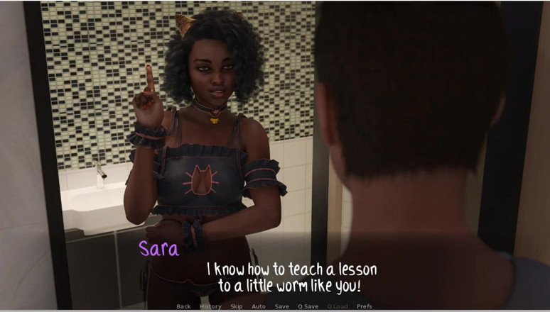 XXX Games Bunk: Weekend Lollygagging - Gameplay - Roleplay- Bisex- Sara Dominated Mc,fucking Femboy and...