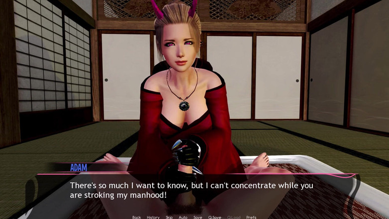 3D Cartoon Porn: Murmur 2 - dewi d. ngocok kontol adam sampai dia crot