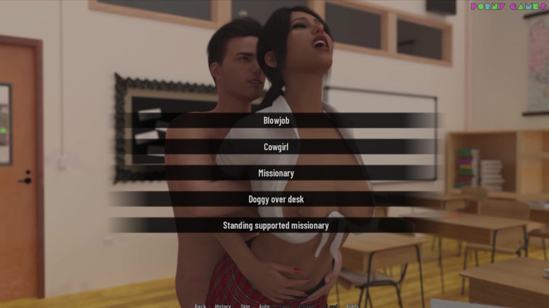 Porny Games: University Days by Greebo - Bending Stepmommy Over the Car 29