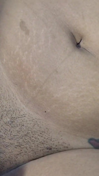 Close-up of Keilimar's Short-haired Pussy Getting Fucked by a Big White Cock.