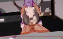 Smixix: Keqing Genshin Impact Hard Sex Mmd 3D Purple Hair Color Edit...