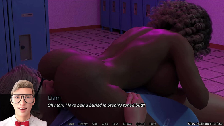 Studio-77: Sexbot Steph route #3 - एनिमेटेड सेक्स गेम