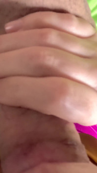Female POV Oral Creampie - Post Workout Blowjob