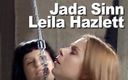 Picticon bondage and fetish: Jada Sinn &amp;amp;Leila Hazlett Dominare feminină cu punctul culminant al robiei...