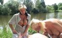 Naughty family: La belle amie blonde arrive et il la prend en...