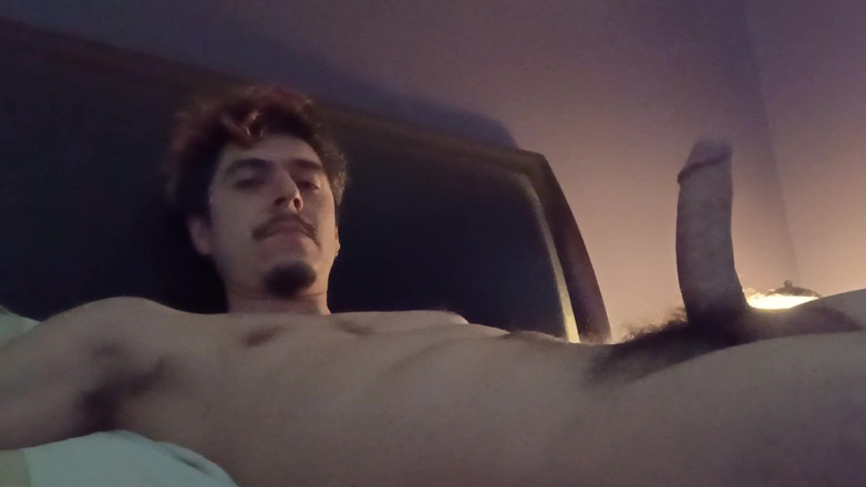 Tabasco Jake: Handsome Man Big Throbbing Cock No Hands
