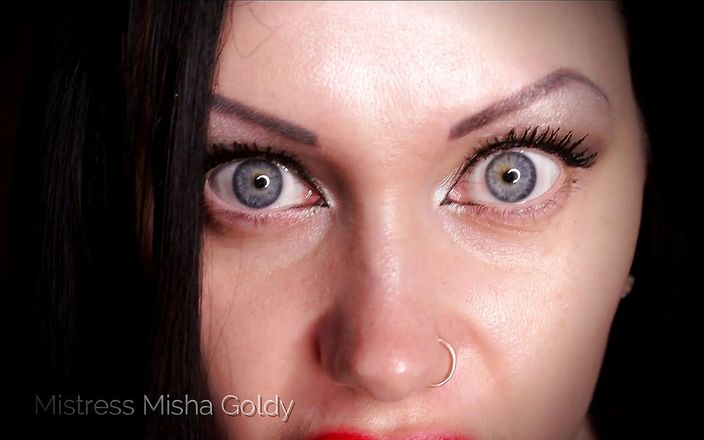 Goddess Misha Goldy: Close eye contact JOI &amp;amp; edge &amp;amp; orgasm control game