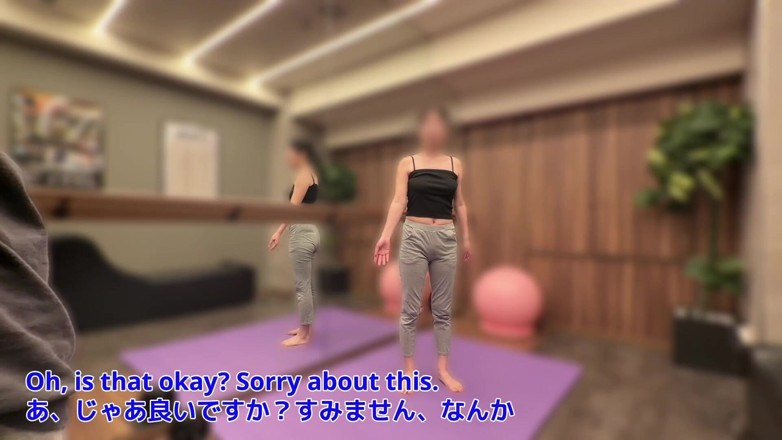 marutahub: A Man and Woman Meet at a Private Gym and...