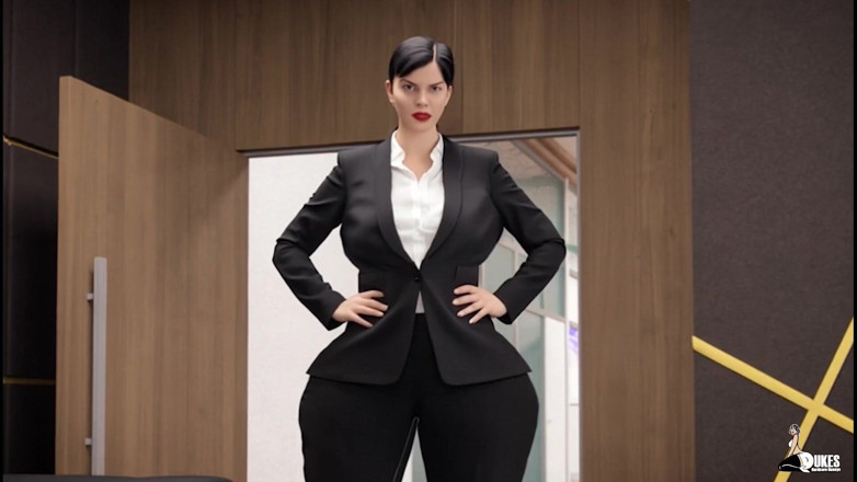 Dukes Hardcore Honeys: Black Boss Invites His Big Butt Lesbian Employee to His...