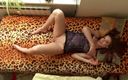 All Those Girlfriends: Brunette babe Victoria Daniels takes off her lingerie to tease...