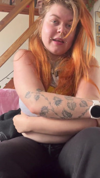 Do You Like Natural Girls? Come and Discover Me! Tattooed Hairy Redhead French Amateur