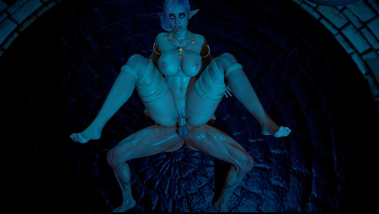 Erza6662: 3D 精灵喜欢大鸡巴 - 无码无尽动画（第2集）