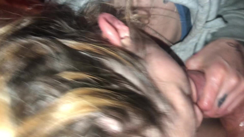 Bo Bangz: Oiled up Handjob Before She Sucks a Big White Dick