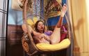 ATKIngdom: Shyla Jennings in a Swing Chair, Showing off Her Feet...
