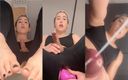 Viper Fierce: Massive fountain of femboy cum in yoga pants