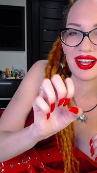 cbt joi long red nails.mp4