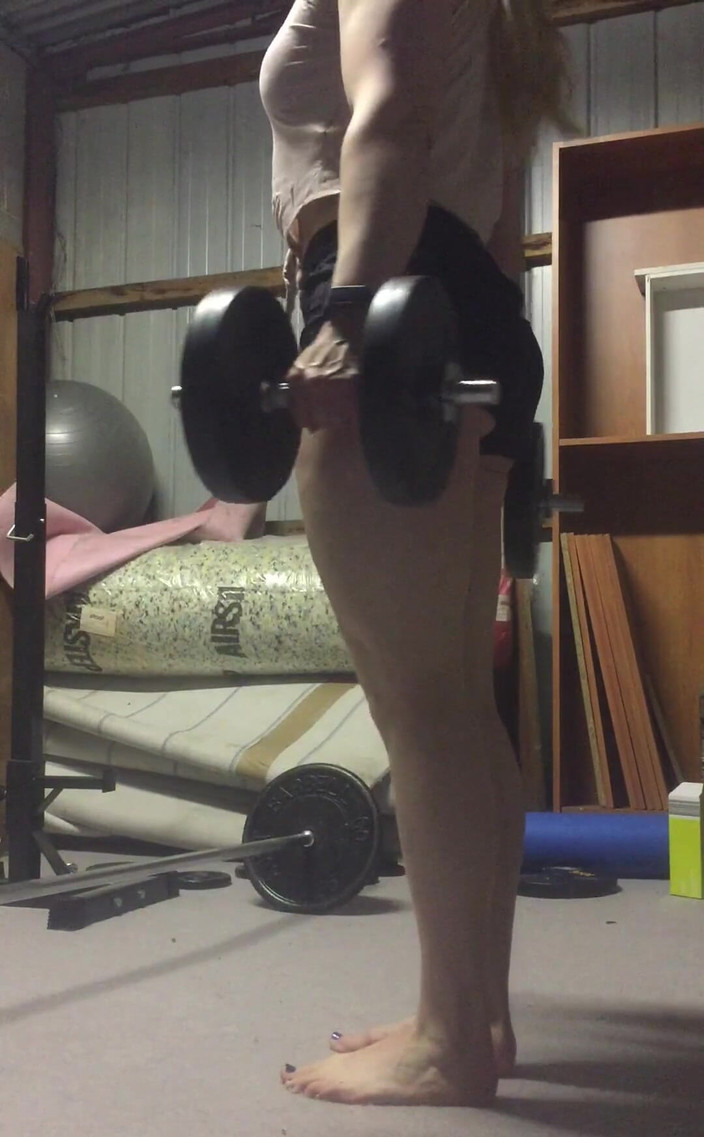 Michellexm: Trening loszka i jej twardy tyłek mięśni - część 17