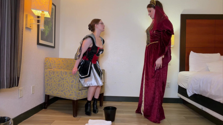 Kink in Time: Tessa &amp; Kat's Medieval Foot Worship 4K POV Devotion Awaits!