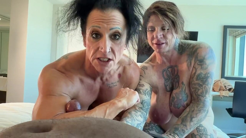 DifferentClimber340: Brooke Diesel and Kandylegs Femdom POV