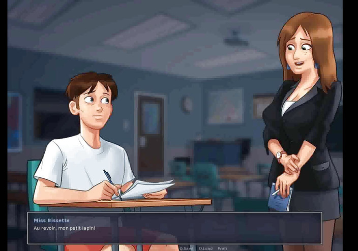 Dirty GamesXxX: Літня сага: французька мілфа-професор хоче трахнути свого студента, 84 серія