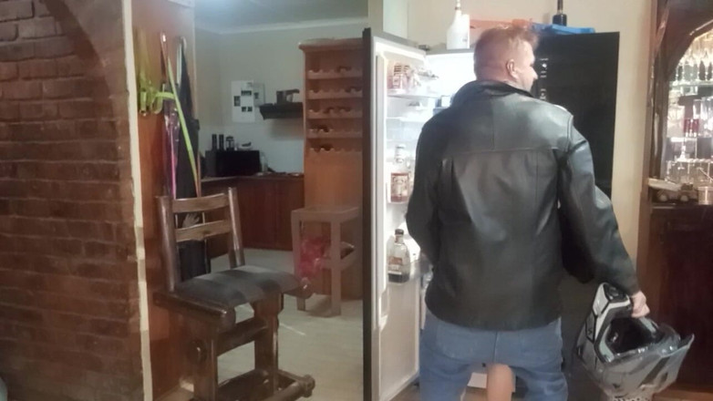 Bigjoefuckalott: Anale panale koelkast neukt sletterige ex-vriendin