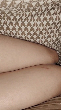 I’m Lying Next to My Stepsister and Touching My Dick.