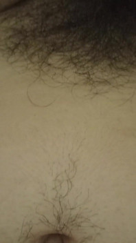Hairy Pussy and Bellybutton