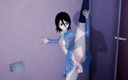 HentaiF3tish: Rukia takes a creampie after a hand job
