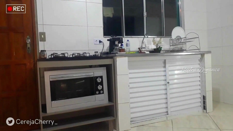 Curious Electra: Organizing the kitchen in underwear