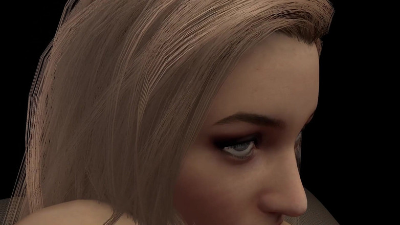 Wraith Futa: Shemale vlastní kouření na posteli