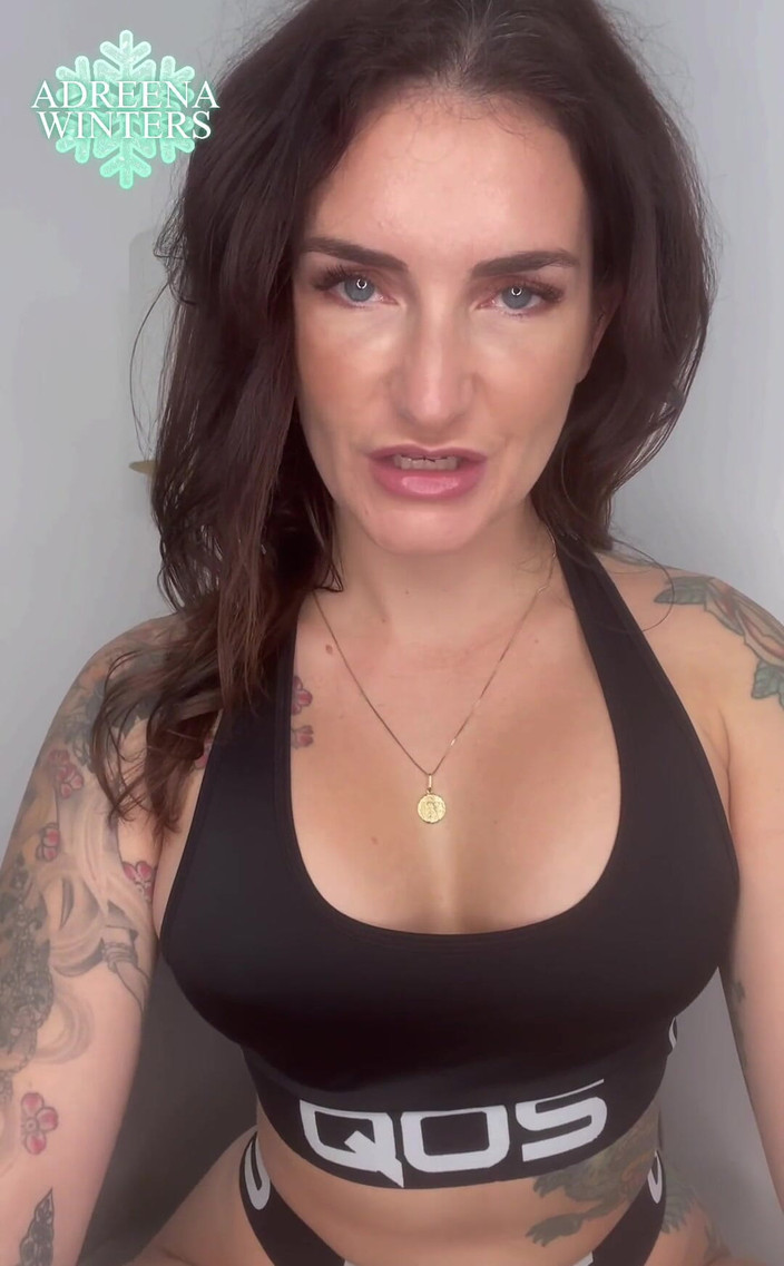 Adreena Winters: 我们已经确定你完全不如我的大黑屌阿尔法。