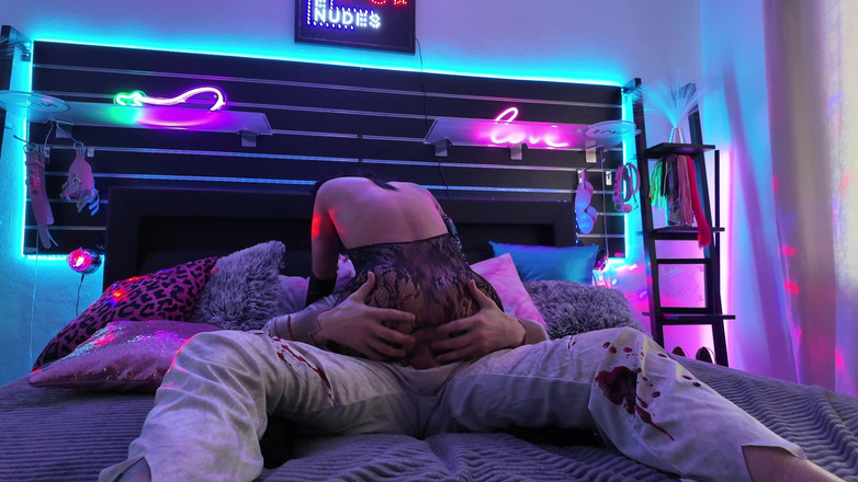 Domina Dark: Con thỏ đáng sợ đụ