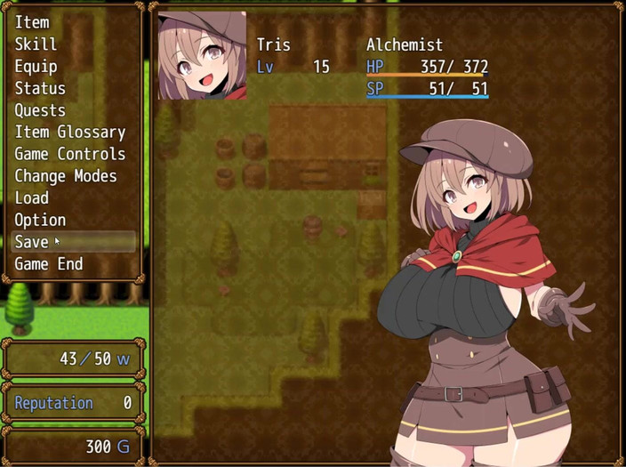 Cum in Futa: Futanari Alchemist Tris [hentai Game Pornplay] Ep.3 Huge Facial on the...