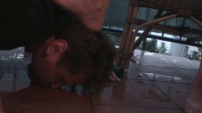 Femdom Austria: It Rained so Lick the Floor Bitch!